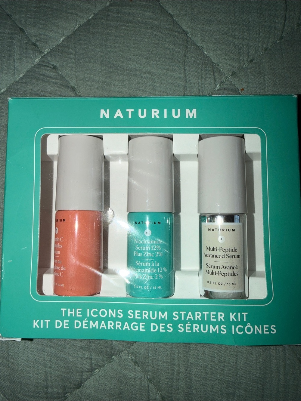 Naturium The Icons Serum Starter Kit – Vit C, Niacinamide, & Multi Peptide